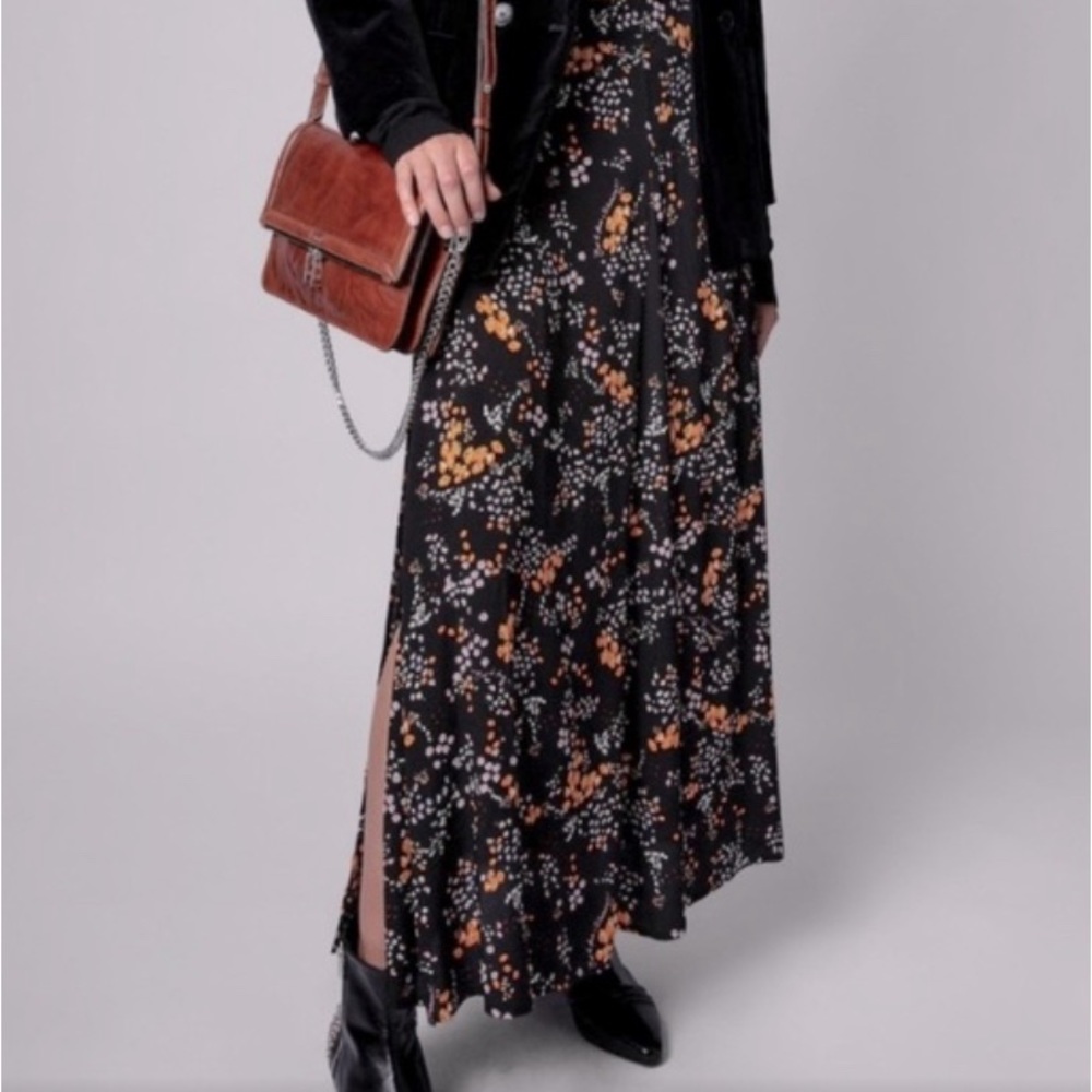 Zadig & Voltaire Judith Spark Floral Maxi Skirt